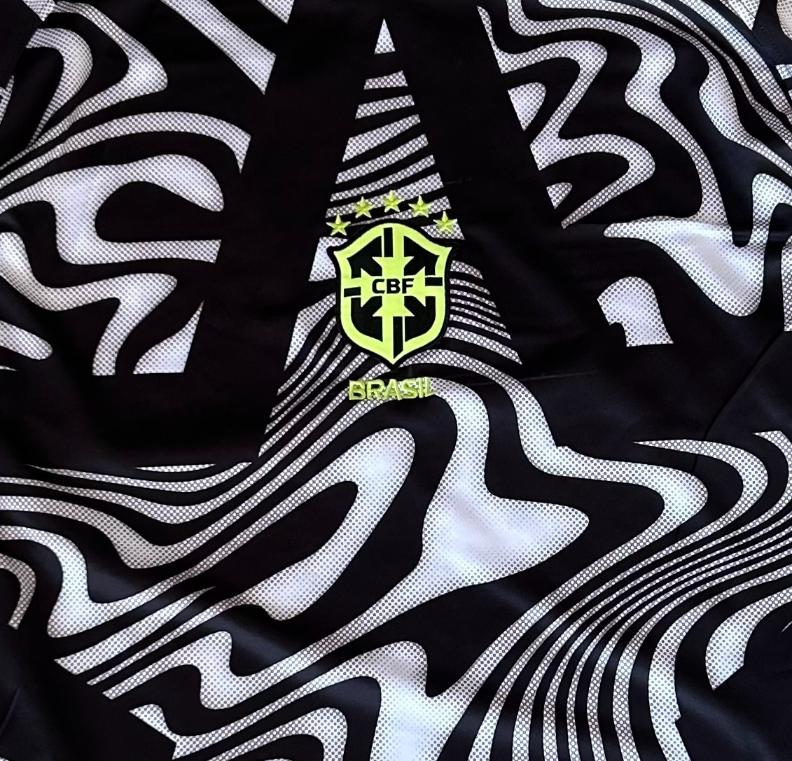 Camisa de Goleiro Brasil Manga Curta 2025/26