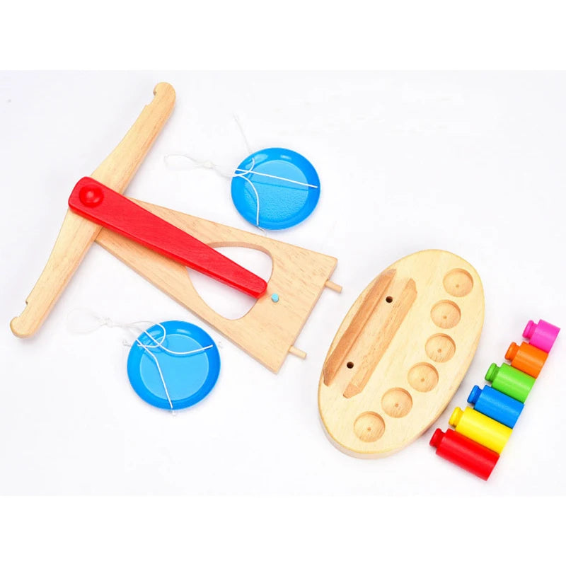 Montessori Brinquedos Educativos para Bebê Balança MathToy