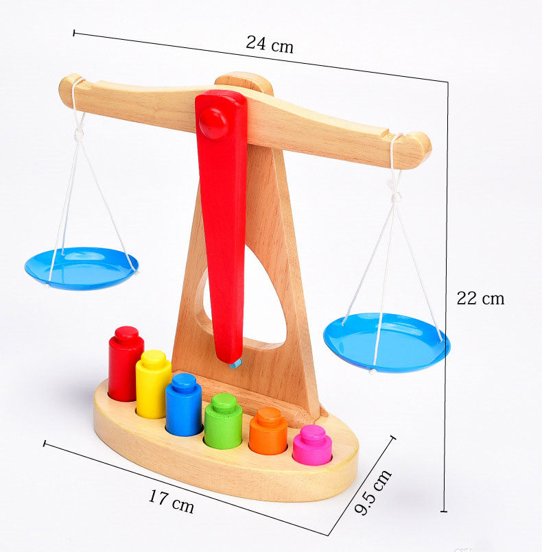 Montessori Brinquedos Educativos para Bebê Balança MathToy