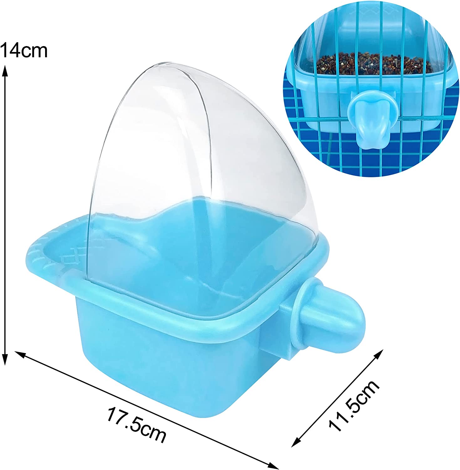 Banheira Pet Banho para Aves Sky