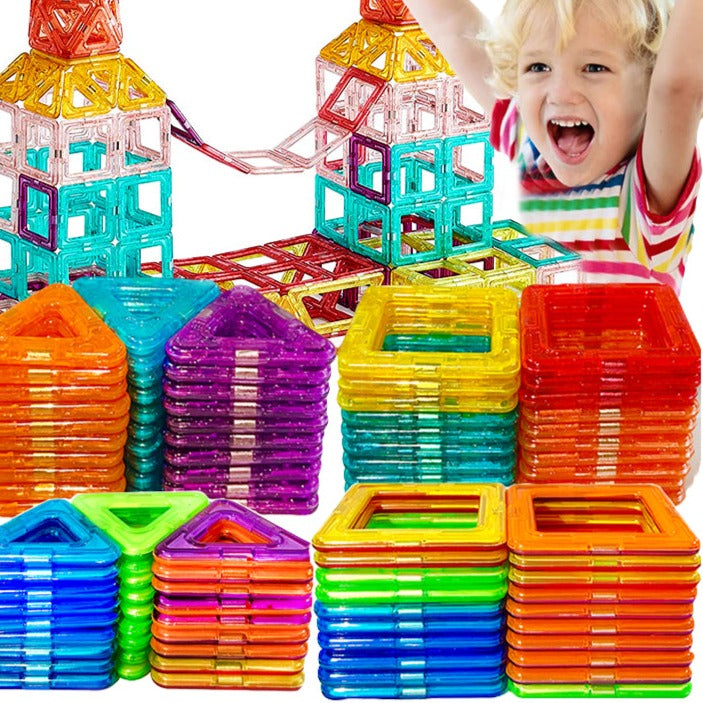 Montessori Brinquedos Educativos para Bebê Blocos Magnéticos SetGifts