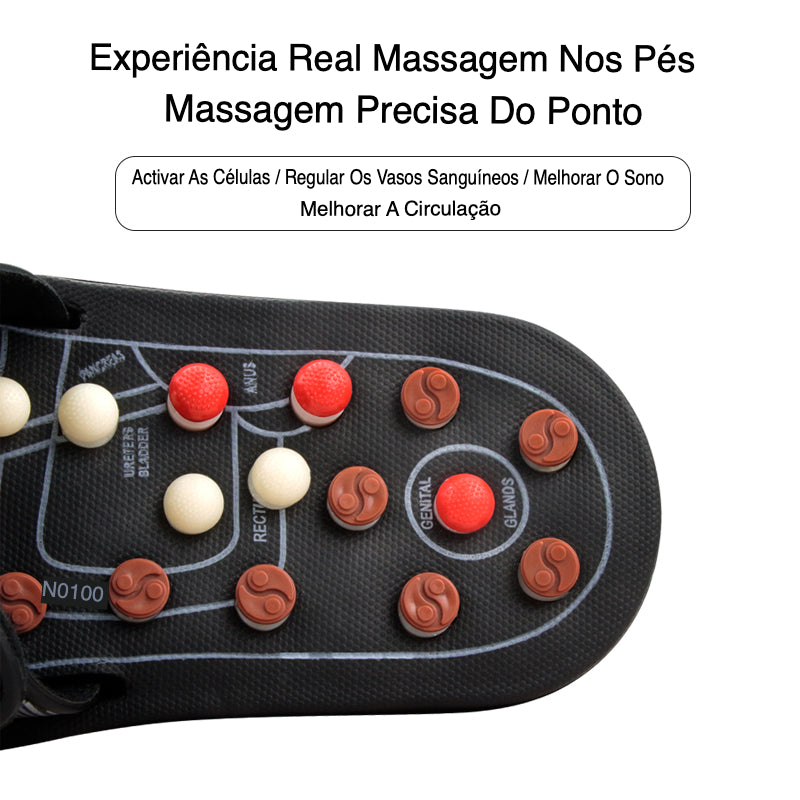 Massageador de Pés Chinelo Tecnológico MassoFeet