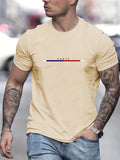 Camiseta T Shirt Masculina Casual Paris