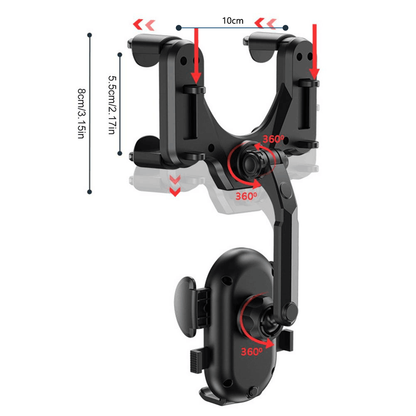 Suporte Para Celular Frimax Para Retrovisor Central