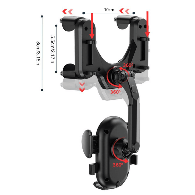 Suporte Para Celular Frimax Para Retrovisor Central