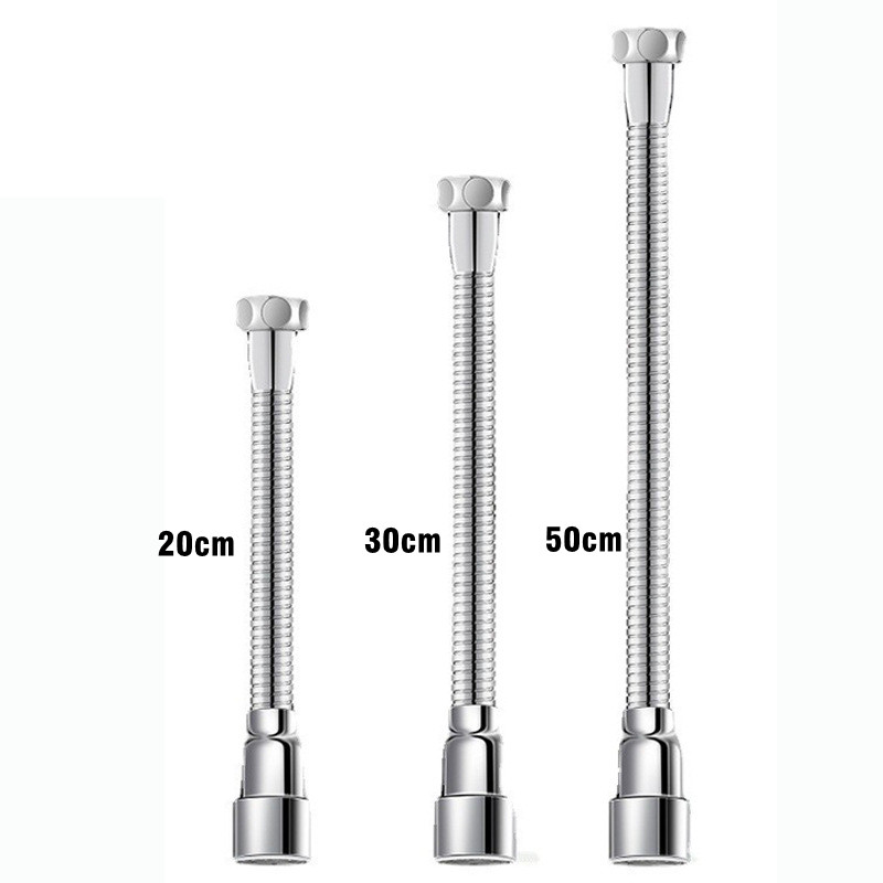 Extensor Giratório de Torneira Inox - Rotação de 1080°