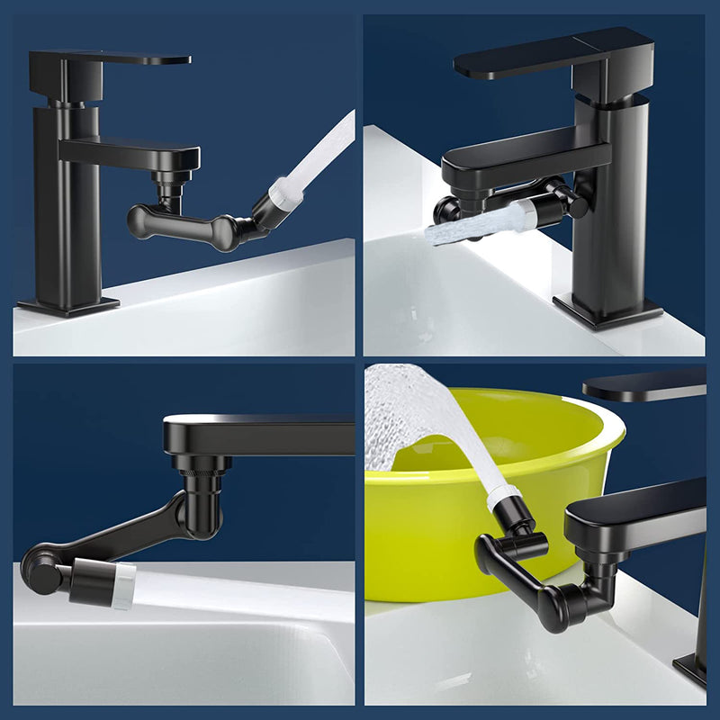 Extensor Giratório de Torneira - Rotação de 1080° DualMode