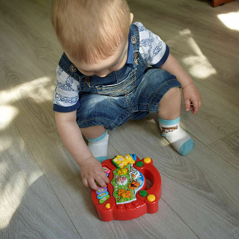 Brinquedo Educacional Teclado Infantil AnimalSound