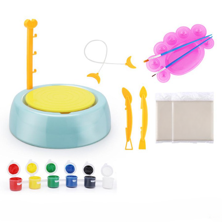 Brinquedo Roda para Argila Mini Cerâmica PotMachine