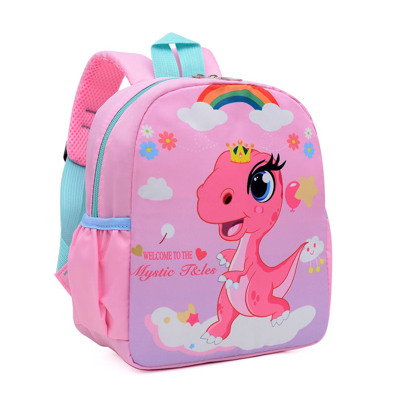 Mochila Infantil Dinossauros Nylon Dinosaur