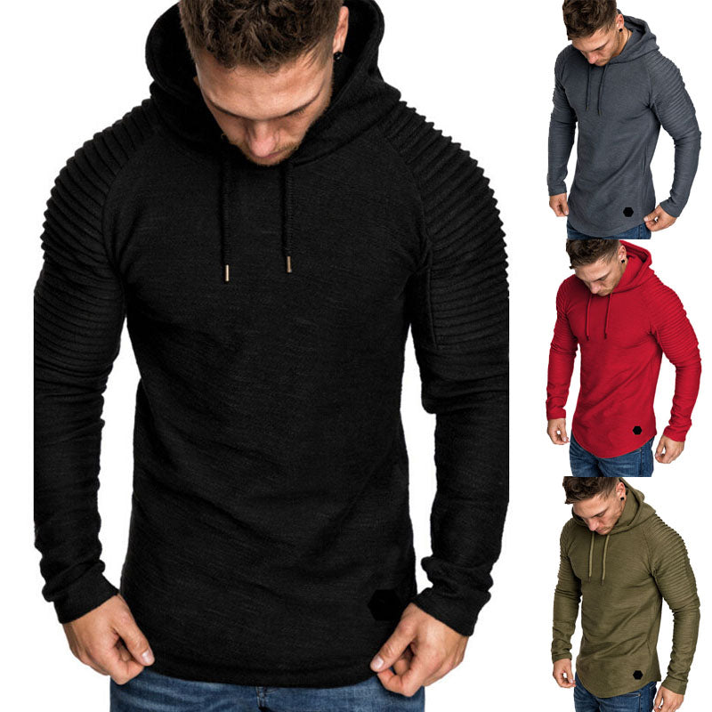 Casaco para Frio Moletom Masculino Casual Manga Longa Outwear