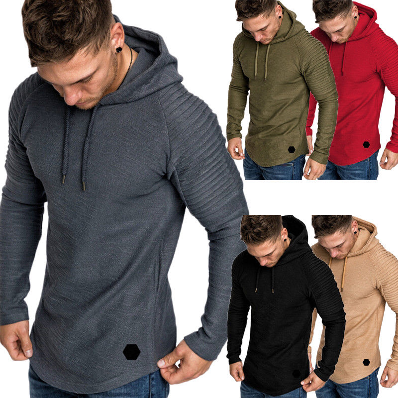 Casaco para Frio Moletom Masculino Casual Manga Longa Outwear