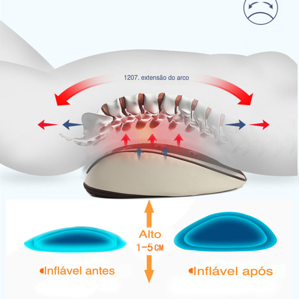 Apoiador de Lombar Elétrico Terapia Cervical