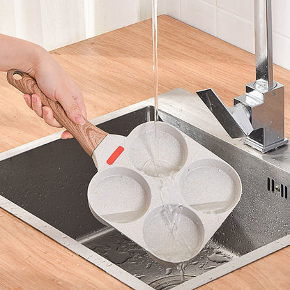 Frigideira 4 em 1 antiaderente com tampa FourEgg