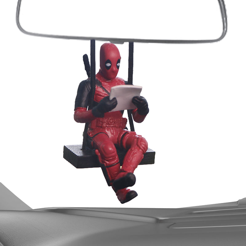 Pingente de Espelho Retrovisor para Carro Deadpool