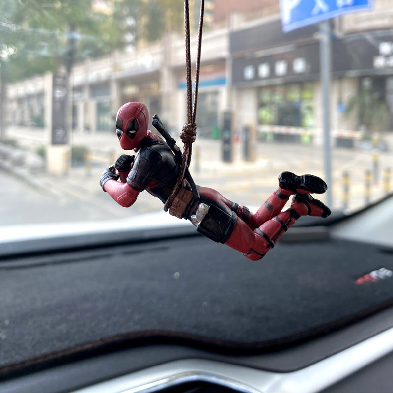 Pingente de Espelho Retrovisor para Carro Deadpool