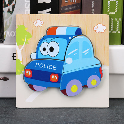 Montessori Brinquedos Educativos para Bebê Puzzles De Animais