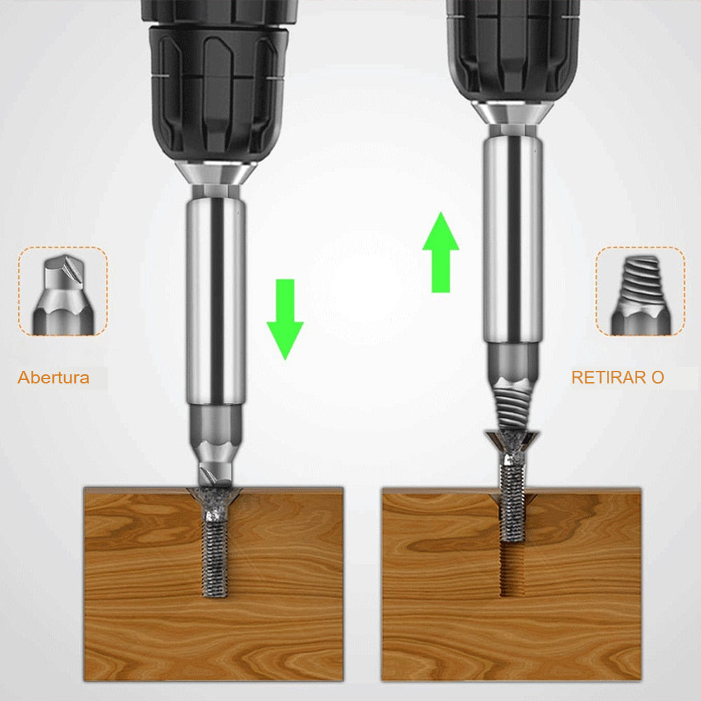 Brocas Extratoras de Parafuso Danificado TriBoks