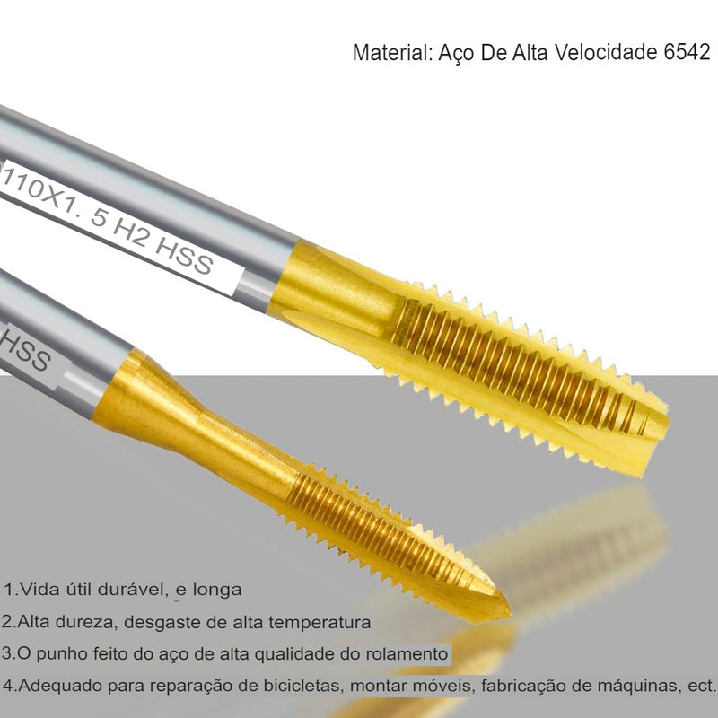 Brocas Perfura Rosca Star Titan