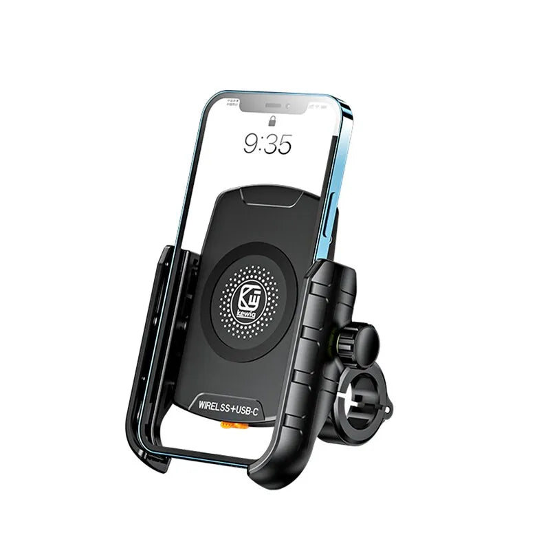 Suporte De Celular Universal VikeFor Para Motocicleta Com Carregamento Por Indução