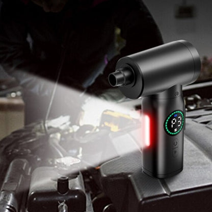 Aspirador e sobrador portátil recarregável visor de led e lanterna SoAsp