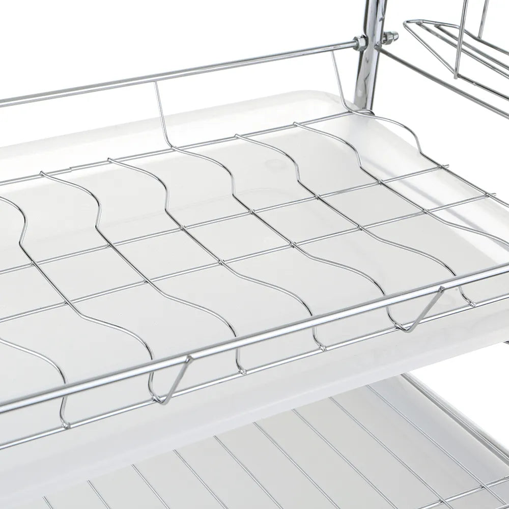 Escorredor de Pratos 3 Camadas Com 3 Bandejas de Drenagem TREFLEX