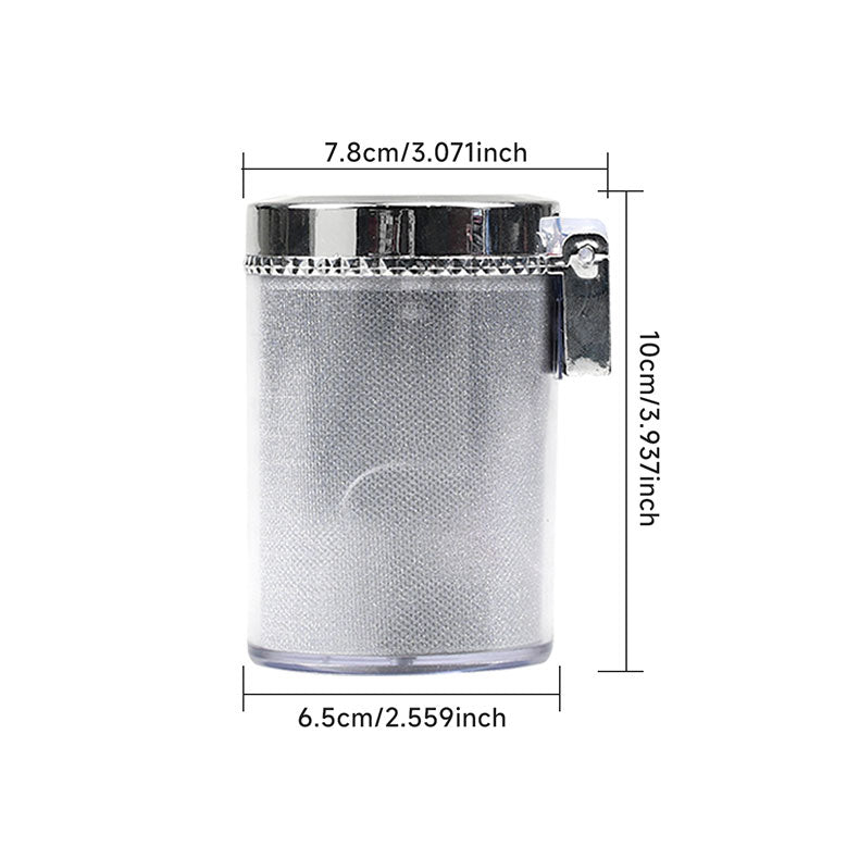 Cinzeiro com Led para Carro Portátil Multifuncional Alx
