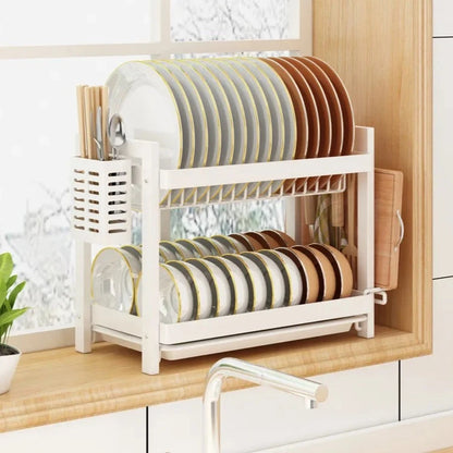 Escorredor de prato 2 camadas Cleprix