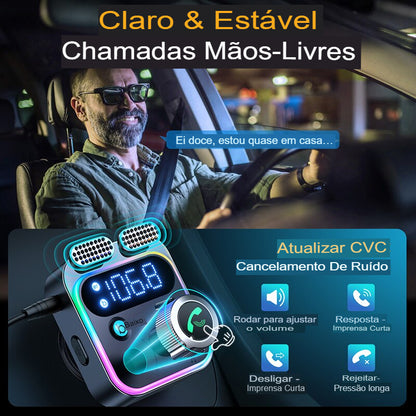 Transmissor de Áudio e Radio Portátil  JoyPlus