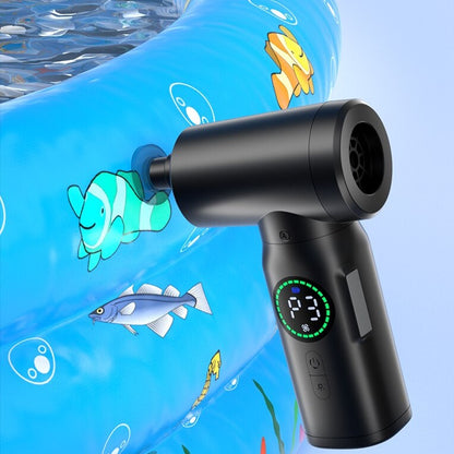 Aspirador e sobrador portátil recarregável visor de led e lanterna SoAsp