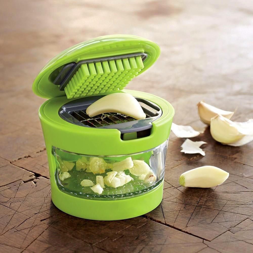 Triturador de Alho Picador e Fatiador por Pressão UauMaster