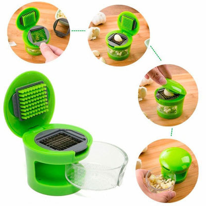 Triturador de Alho Picador e Fatiador por Pressão UauMaster