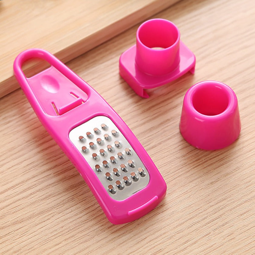 Triturador de Alho Picador e Fatiador por Pressão SimpleGarlic