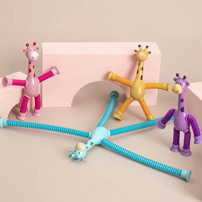 Brinquedo Interativo Anti-Ansiedade Sensorial Giraffe Toy