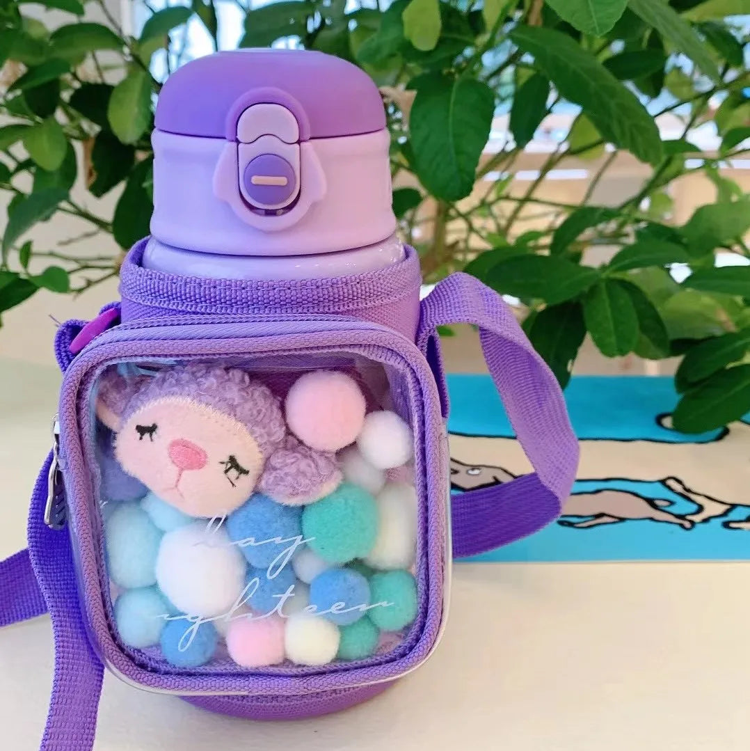 Garrafa de Água Mamadeira com Bolsa Baby