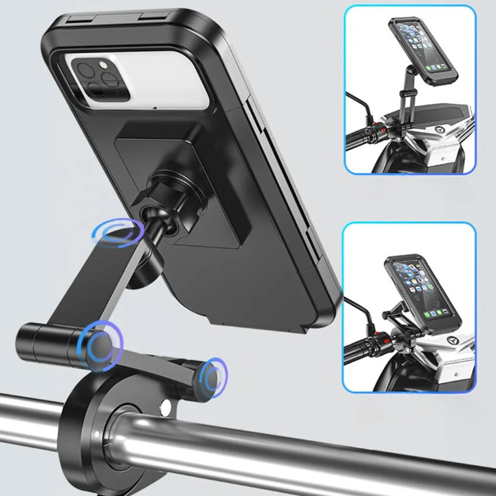 Suporte de Celular Universal UltraFull à Prova de Água Para Motocicleta