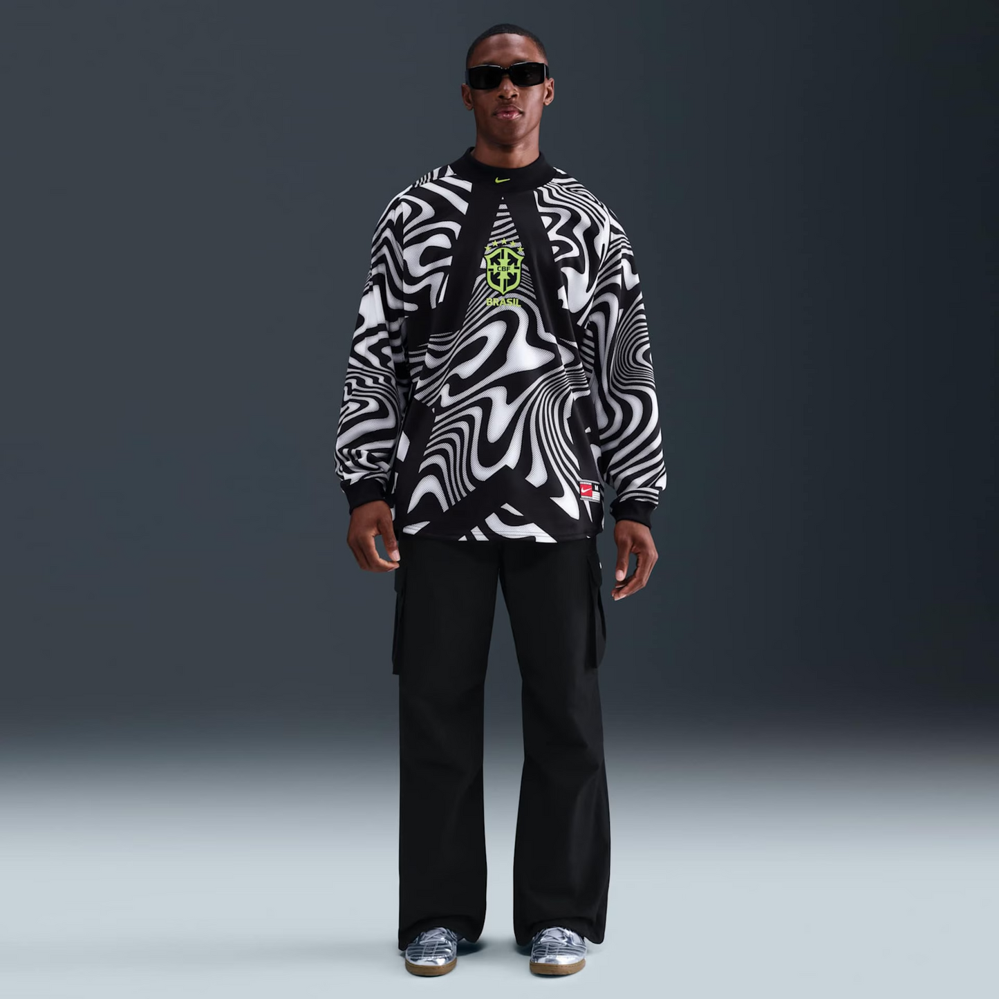 Camisa de Goleiro Brasil Manga Longa 2025/26