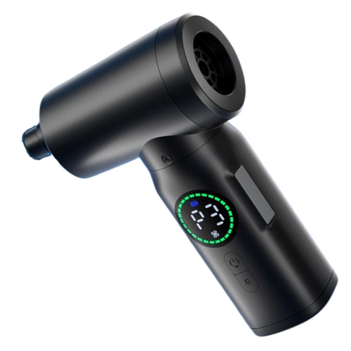 Aspirador e sobrador portátil recarregável visor de led e lanterna SoAsp