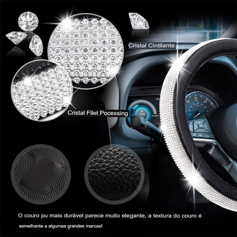 Capa Para Volante Com Strass Briflex