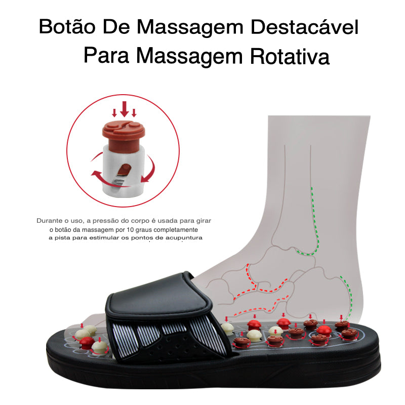 Massageador de Pés Chinelo Tecnológico MassoFeet