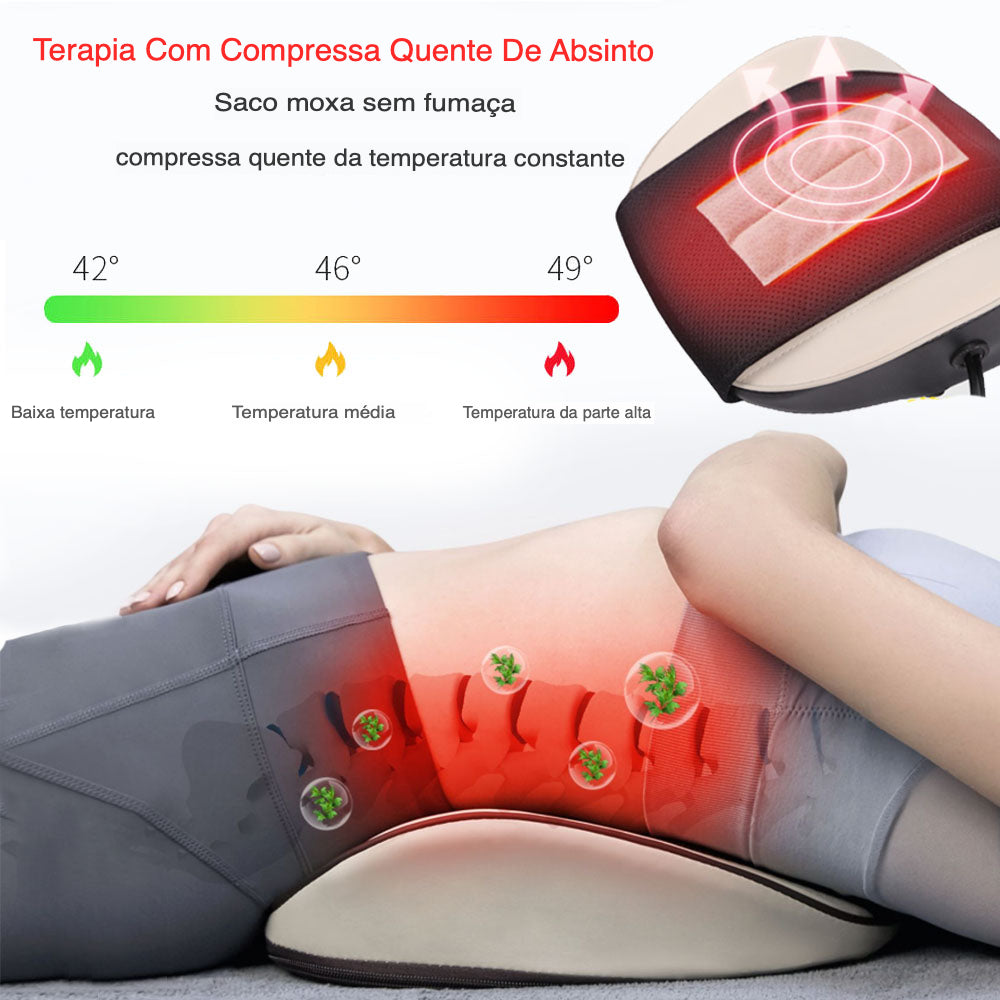 Apoiador de Lombar Elétrico Terapia Cervical