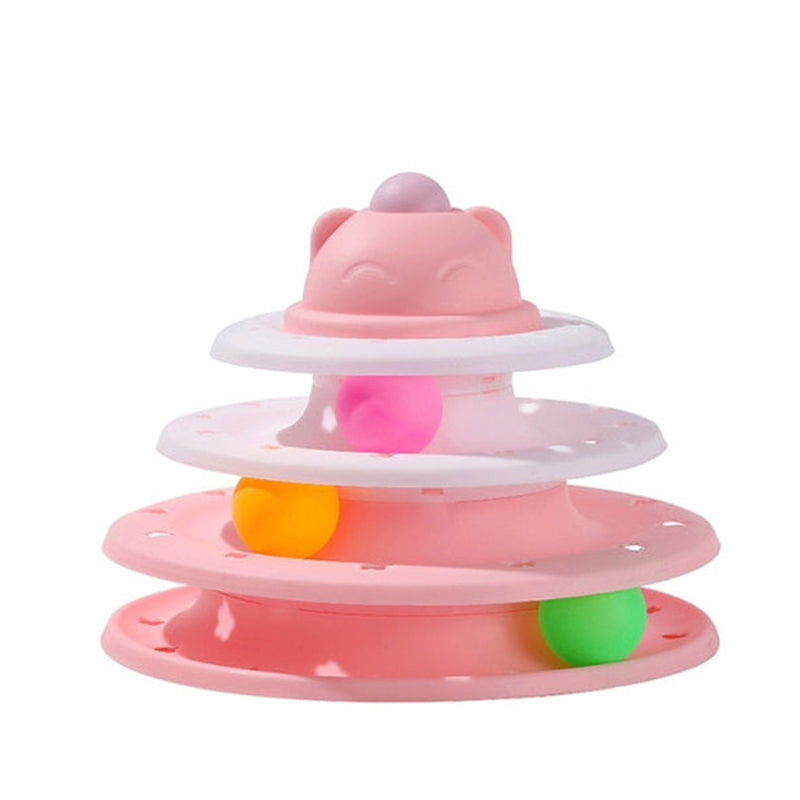 Torre de Bolinhas para Gato 3 Camadas TorrePet