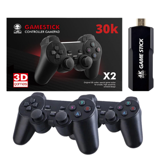 Vídeo Game Stick Master® até 40.000 Jogos + 2 Controles