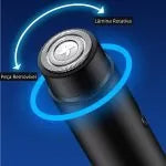 Barbeador Lip-Life Portátil Elétrico