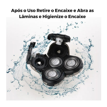 Barbeador e Aparador 5 em 1 Pro-Master - uaumarca