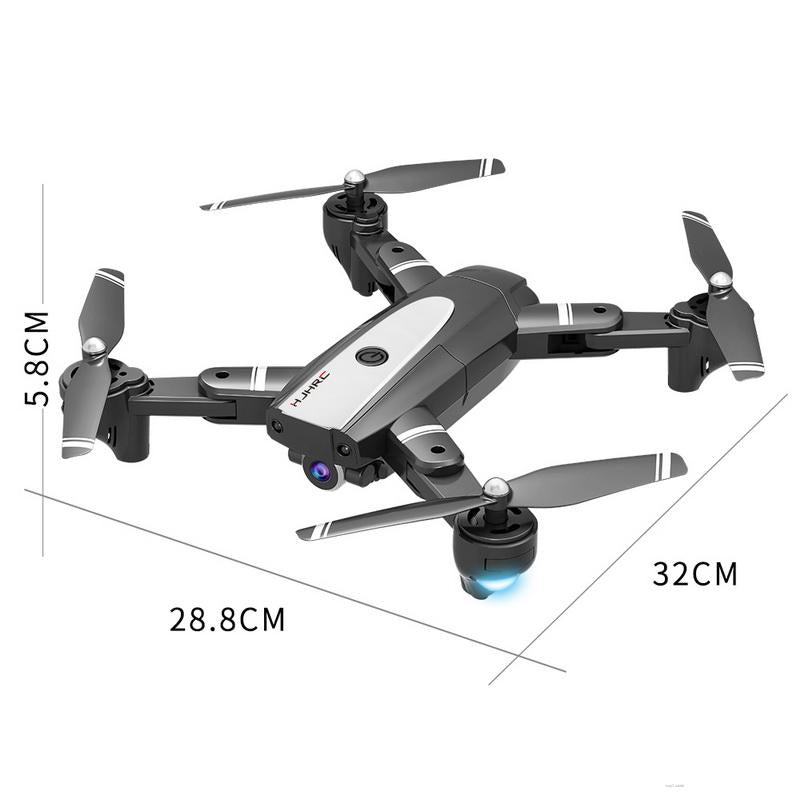 Drone Uatt-HJ com câmera 1080P WiFi e 2 baterias