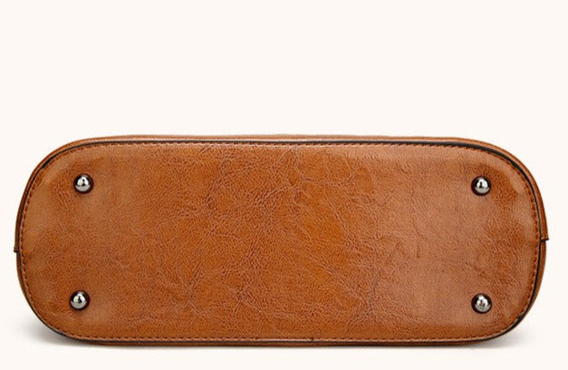 Bolsa de Couro Legítimo Duriluxo Alça Transversal e Mão