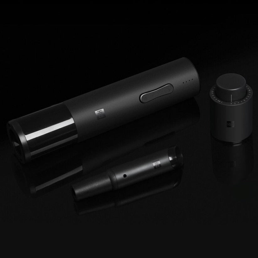 Abridor de Vinho de Luxo Elétrico Recarregavel Huo