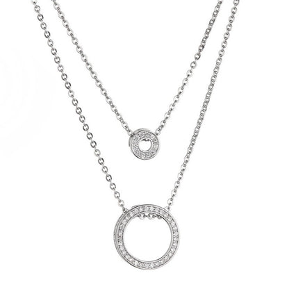 Relógio Master IBSO de Prata com 2 colares de brinde