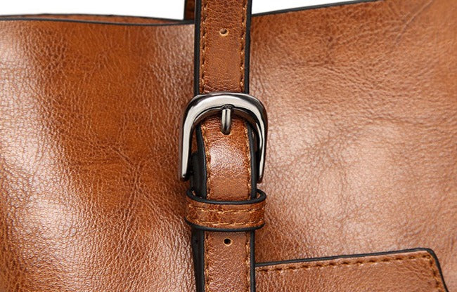 Bolsa de Couro Legítimo Duriluxo Alça Transversal e Mão